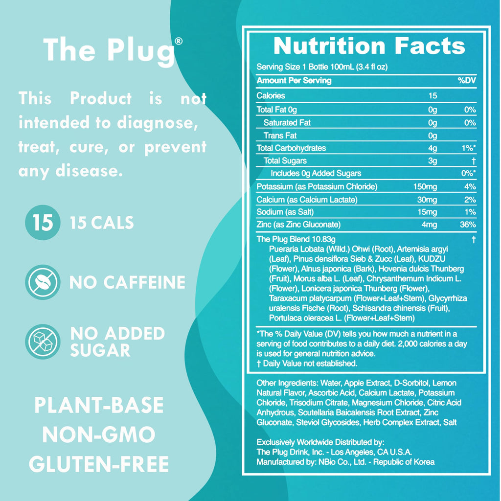 The Plug Liver Cleanse & Detox Drink | Organic Herbal Liquid Supplement with Electrolytes, Superfruits & Plant-Based Nutrients