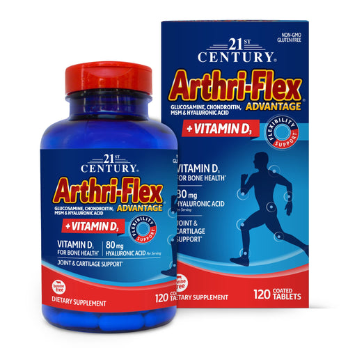 21st Century Arthri-Flex Advantage® + Vitamin D3, 120 Coated Tablets 21st CenturyBuy Supplements Australia