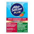 Alka-Seltzer Plus Maximum Strength PowerMax Sinus Congestion & Pain Medicine, Day + Night Liquid Gels - Powerful Relief for Cold and Flu, + Sinus Congestion for Adults and Children 12+ Years, 24 Count
