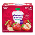 vitafusion Vitamin-Boosted Smoothie +Protein for Energy Metabolism and Immune Support, Strawberry Banana Flavor Excellent Source Vitafusion