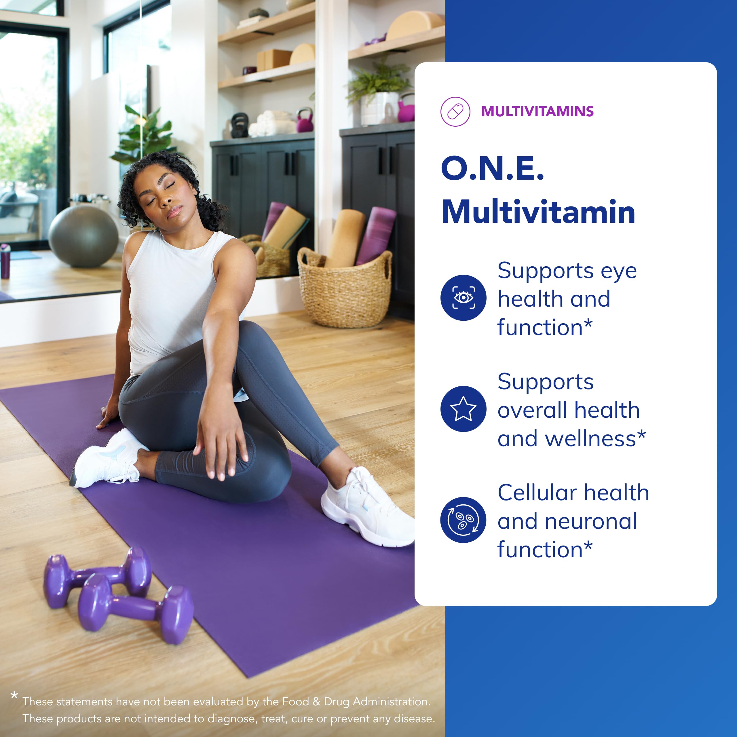 Pure Encapsulations O.N.E. Multivitamin - Once Daily Multivitamin with Antioxidant Complex Metafolin, CoQ10, and Lutein to Support Vision, Cognitive Function, and Cellular Health* - 30 Capsules Pure Encapsulations buy supplements Au