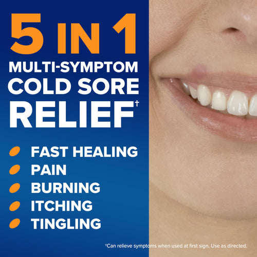 Abreva Docosanol 10% Cream Tube, FDA Approved Treatment for Cold Sore/Fever Blister, 2 grams Abreva buy supplements Au