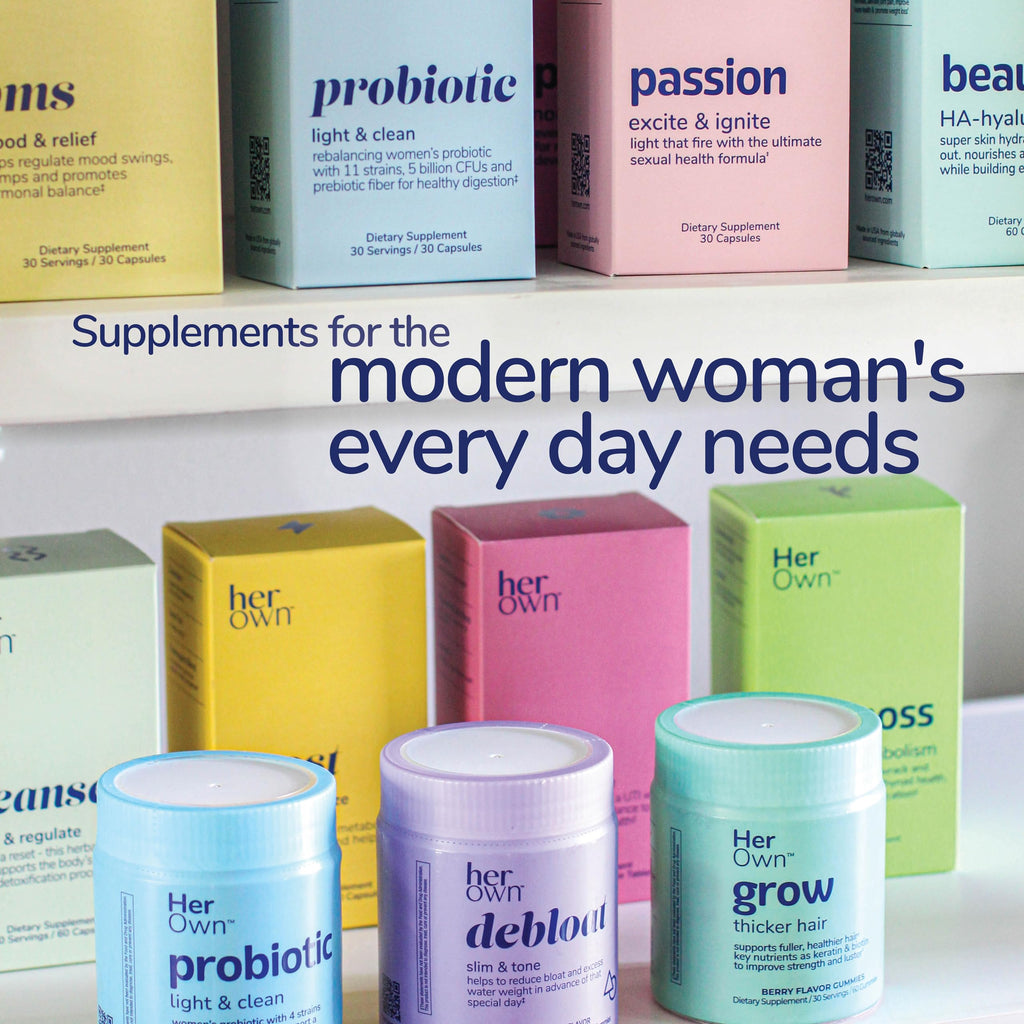 her own Cleanse, Gentle Detox, Supports Healthy Gut, Ocean Algae Cleanse, Prebiotic/Probiotic Blend, Cleansing Herbal Blend, Gluten and Soy Free,