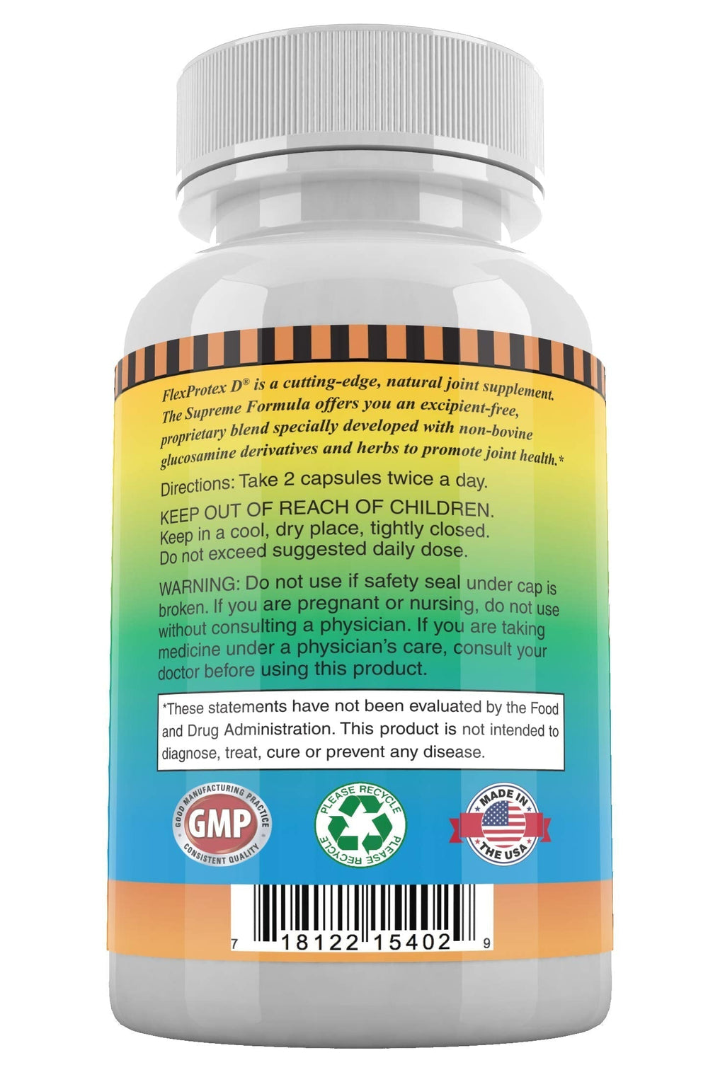 Daily Health, FlexProtex D Joint Muscle Support Supplement 3 Bottles Plus 1 Bottle Daily Marine Coral Calcium 90 Capsules Daily HealthBuy Supplements Australia