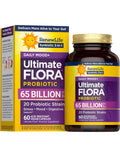 Renew Life Ultimate Flora Probiotics Daily Mood Support 65 Billion CFU Delayed Release Vegan Capsules with Ashwagandha | Digestive Health