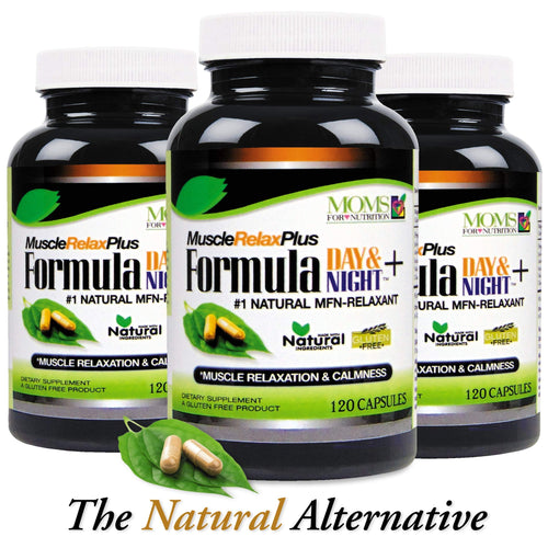 All Natural Muscle Relax Formula Plus - 50 Capsules - Daytime/Nighttime Natural Relaxant Moms For NutritionBuy Supplements Australia