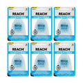 REACH Ultraclean Dental Floss, Mint, Plaque Remover for Teeth, Shred Resistant, Waxed, Easy on Gums & Teeth, Mint, Oral Care